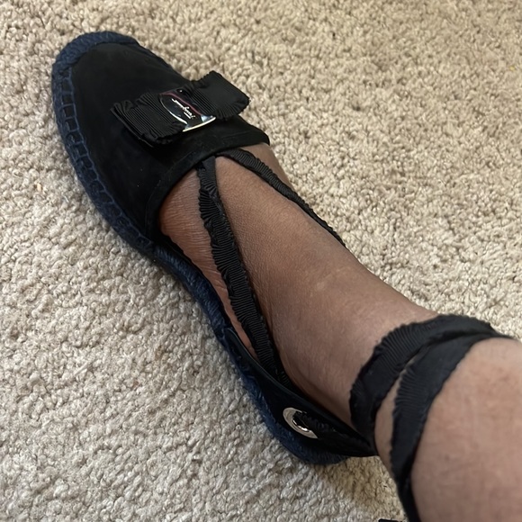 Salvatore Ferragamo Espadrille Lace Up Sandals - Picture 2 of 8